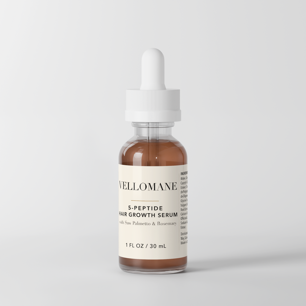 Vellomane 5-Peptide Regrowth Serum, 3 Bottles